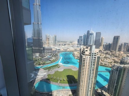 Furnished | Burj & Fountain View | Corner Unit