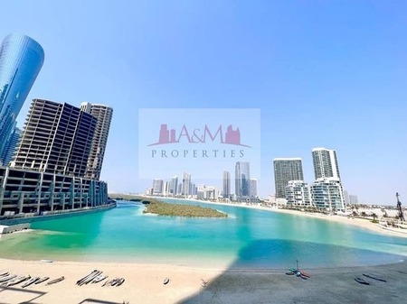 Full Sea View | All Kitchen Appliances | Two Bedroom Apartment with Balcony & all Facilities for AED 105,000 Only. !