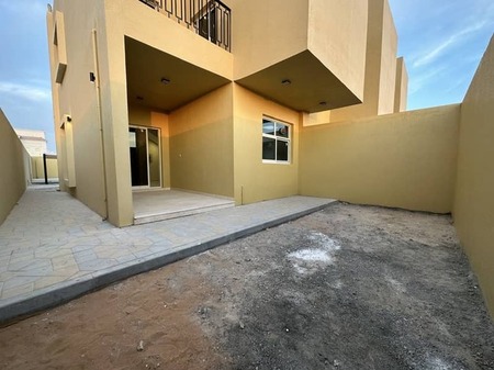 Brand New 4 Bedrooms Hall Duplex with Back Yard at Al Shamkha