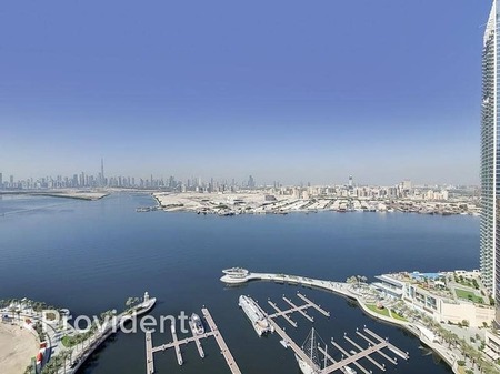 Spacious|High Floor|Creek & Dubai Skyline View
