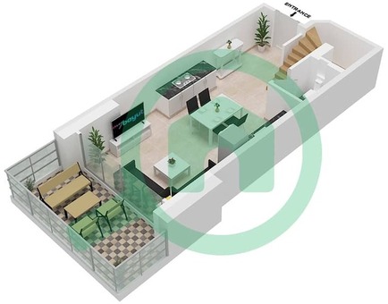 Luxury Duplex | Fully furnished | High Floor