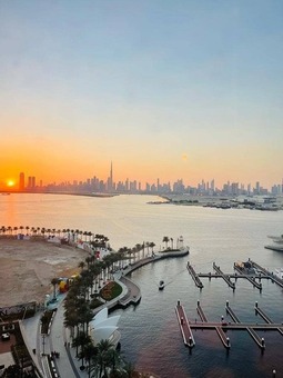 Full Burj Khalifa & Water View | With Kitchen Appliances |