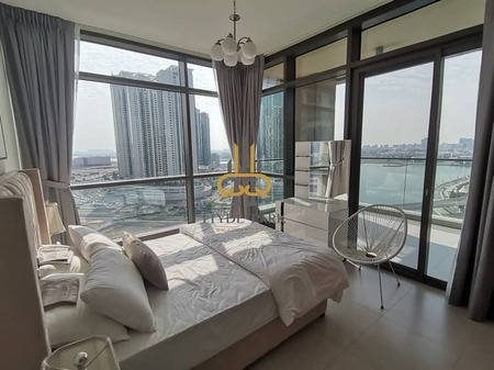 No Commission / Brand New / Marvelous 2Br Apartment / Fully Furnished / Canal View / Great Facilities