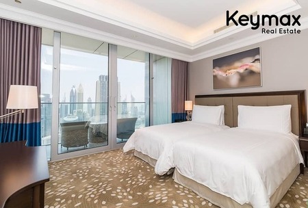 Luxurious apartment with serviced amenities
